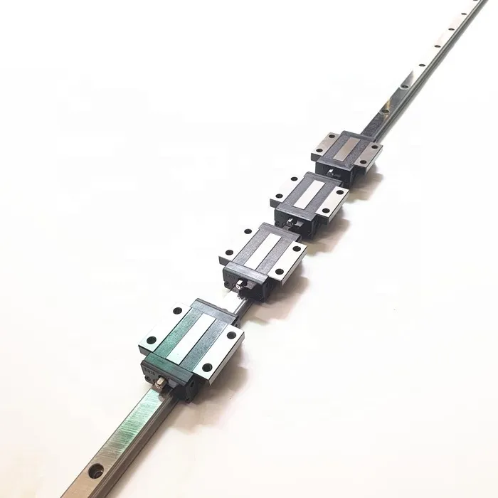 CNCマシンスクエアリニアリニアベアリングとローラーガイドレールブッシングキットシステム