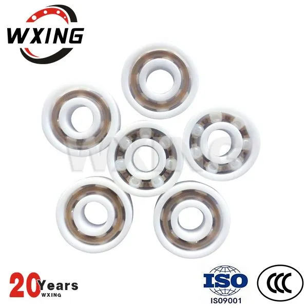 スケートボード用フルセラミック深い溝ボールベアリング608