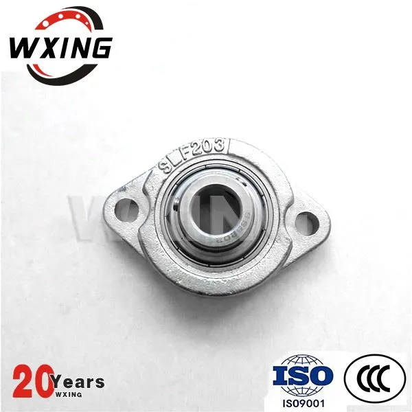 ステンレス鋼材料のハウジング軸受けSSSBLF204
