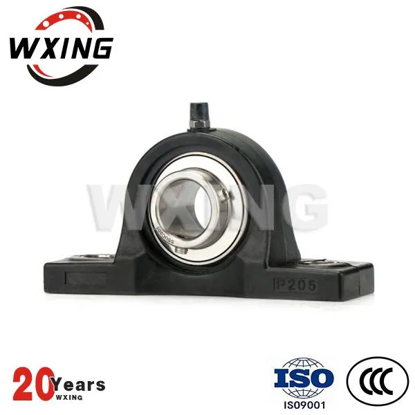 プラスチックベアリングハウジングピローブロック