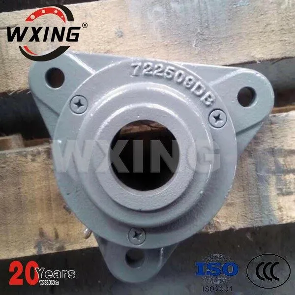 722510DBキャストハウジングベアリング3ボルト722510DA三角フランジハウジング中国工場
