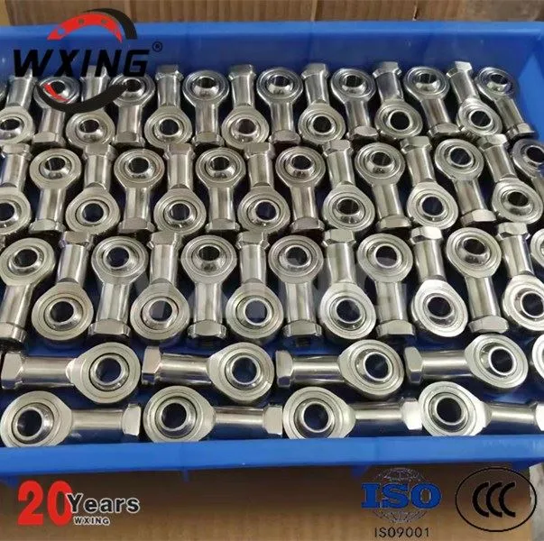 POS12L左ねじオス鋼棒端12mmボアM12x1.75ねじ